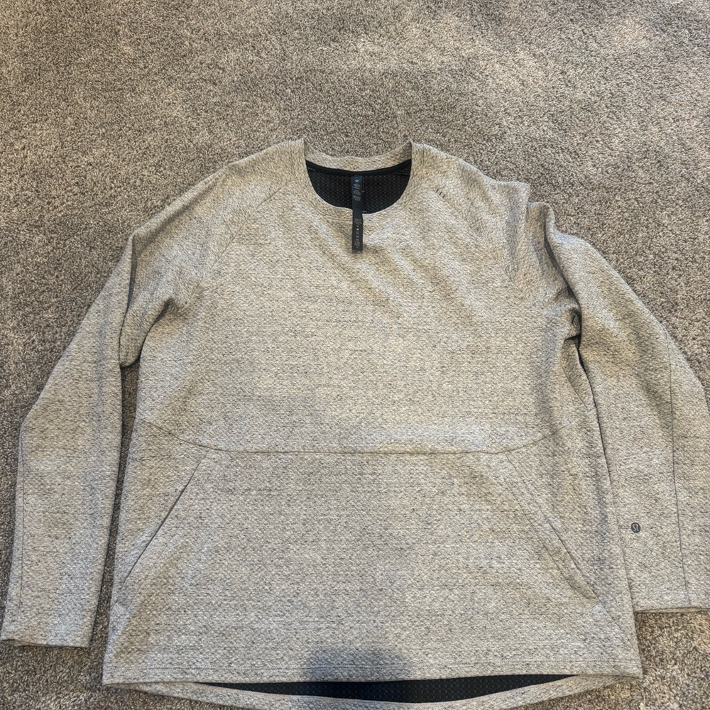 Luluemon ease the day Gray Long Sleeve Pullover XXL
